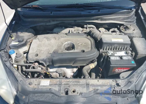 2007 Hyundai Accent Gls из США, поврежденный, VIN KMHCN46C27U126429